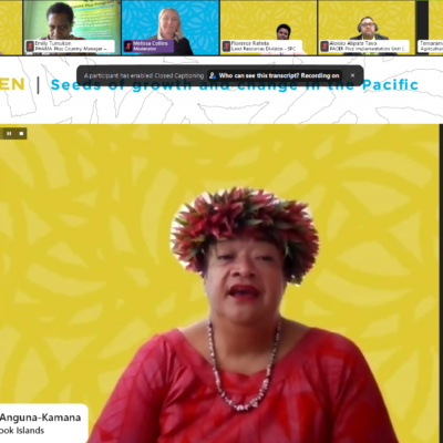 Read more about the article WEBINAR: RURAL WOMEN – SEEDS OF GROWTH AND CHANGE IN THE PACIFIC
